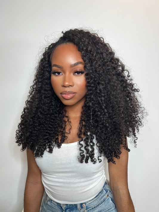 BURMA CURLY COILY HALF WIG