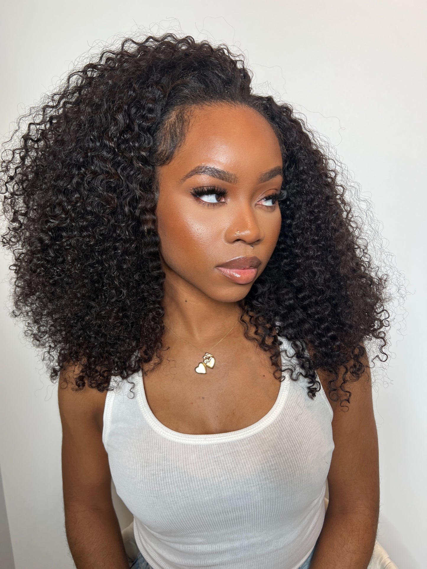BURMA CURLY COILY HALF WIG