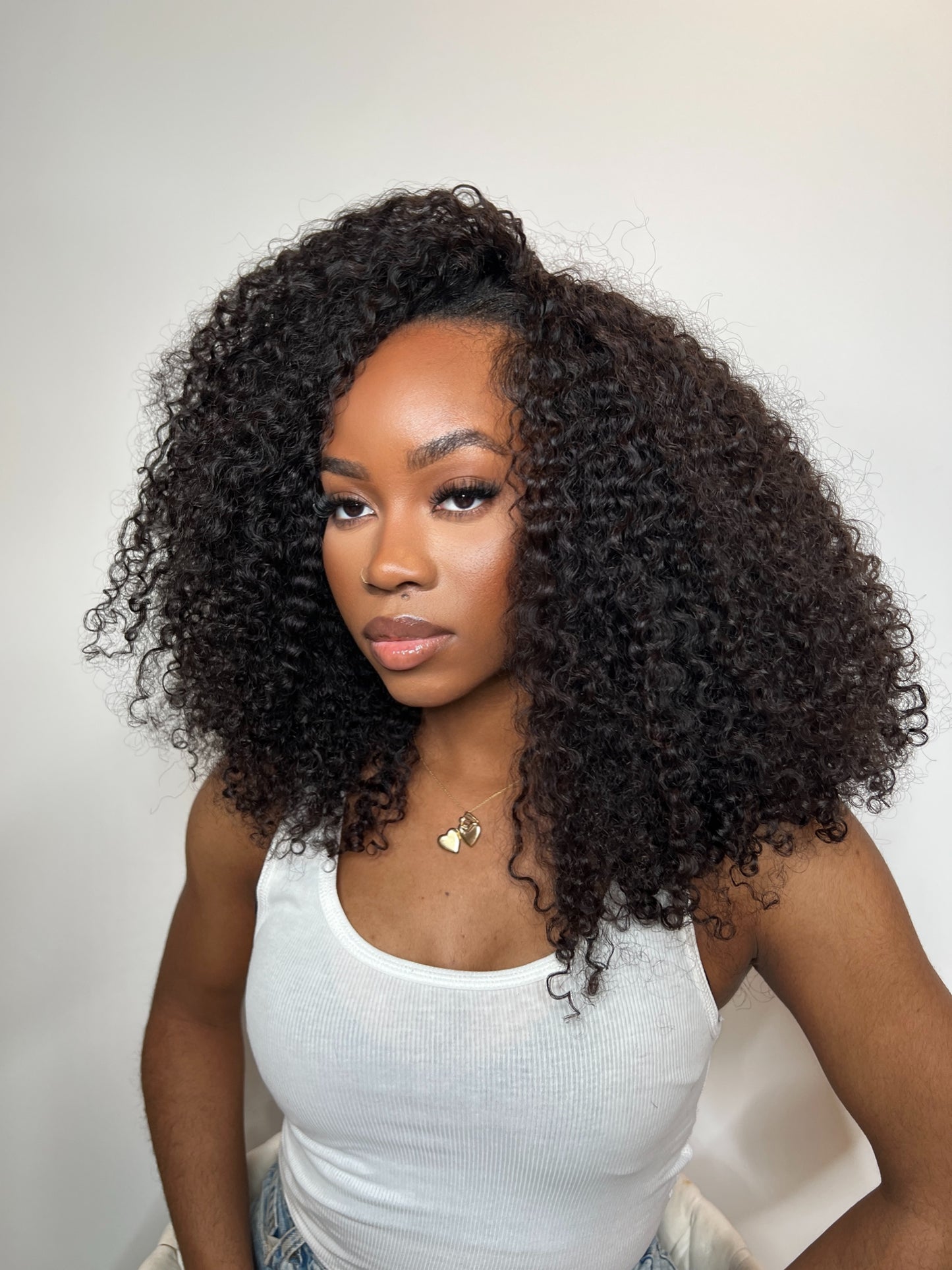 BURMA CURLY COILY HALF WIG