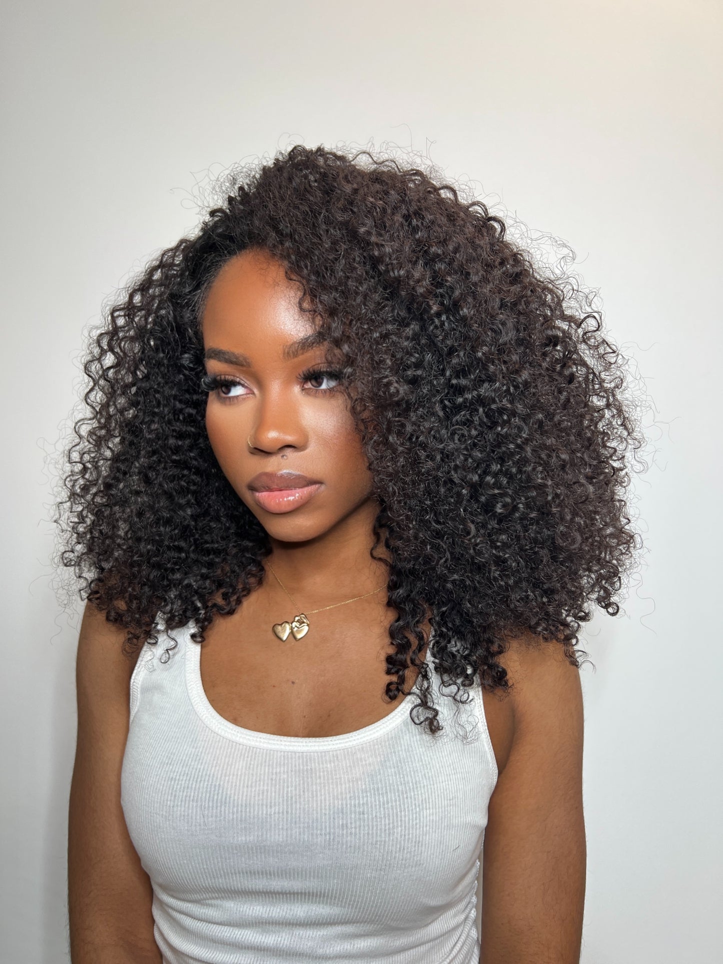BURMA CURLY COILY HALF WIG