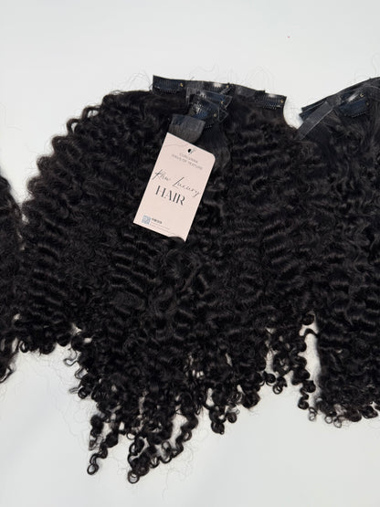 BURMA CURLY/COILY Clip-Ins