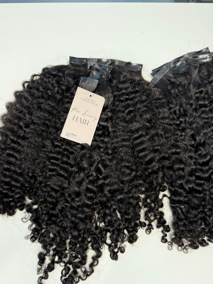 BURMA CURLY/COILY Clip-Ins