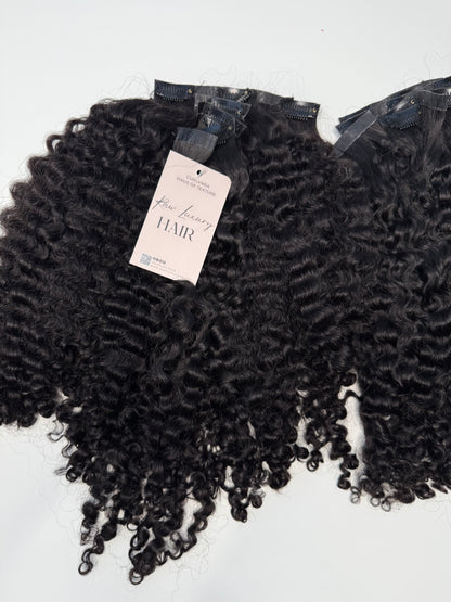 BURMA CURLY/COILY Clip-Ins