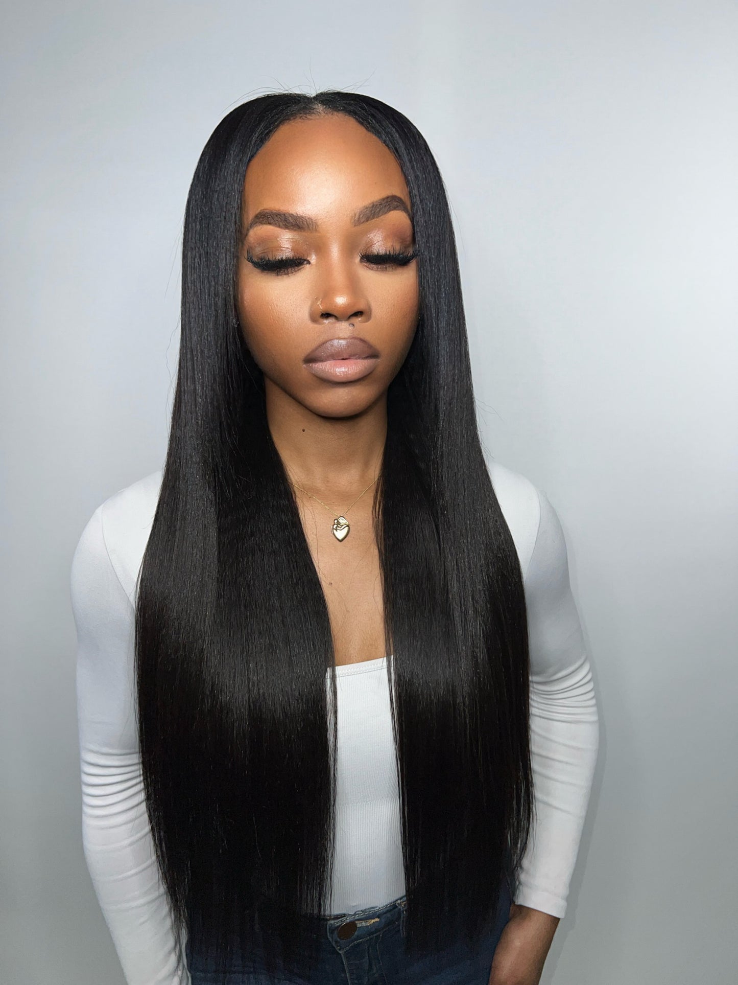 LAO Kinky Straight Upart Wig