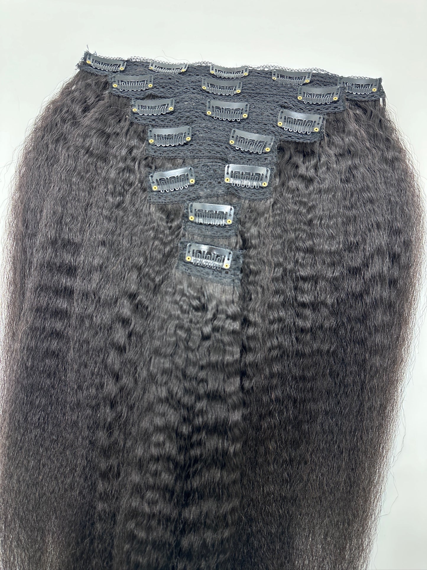 Kinky Straight Clip-ins