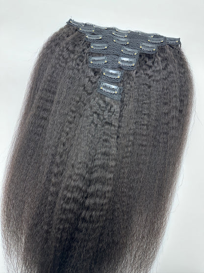 Kinky Straight Clip-ins