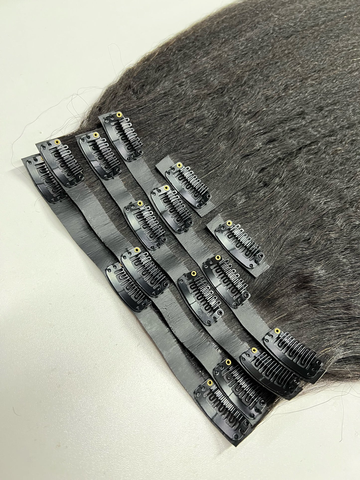 Kinky Straight Clip-ins
