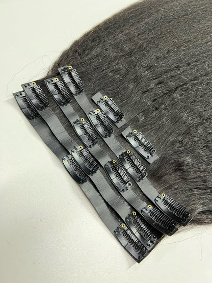 Kinky Straight Clip-ins