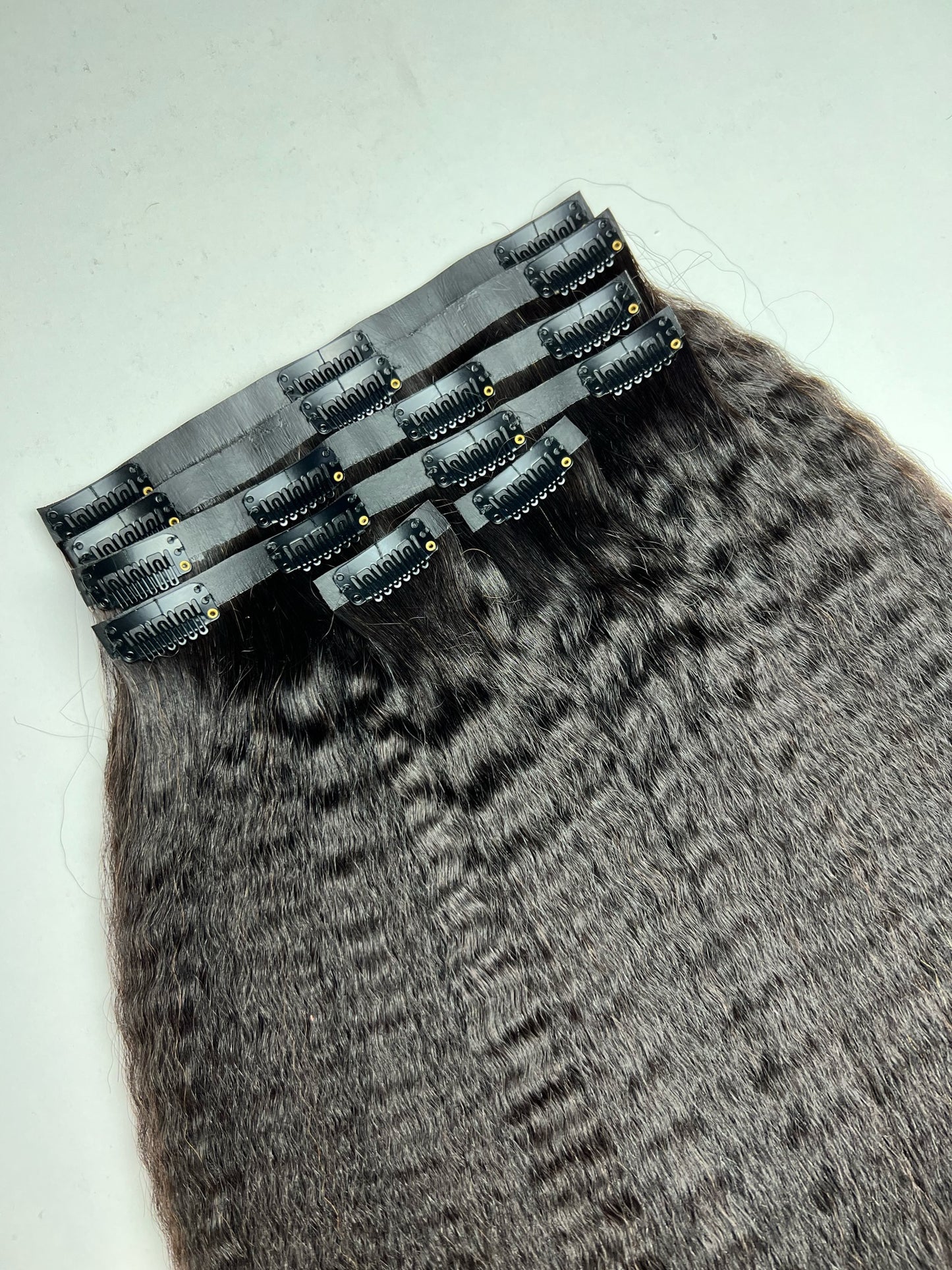 Kinky Straight Clip-ins